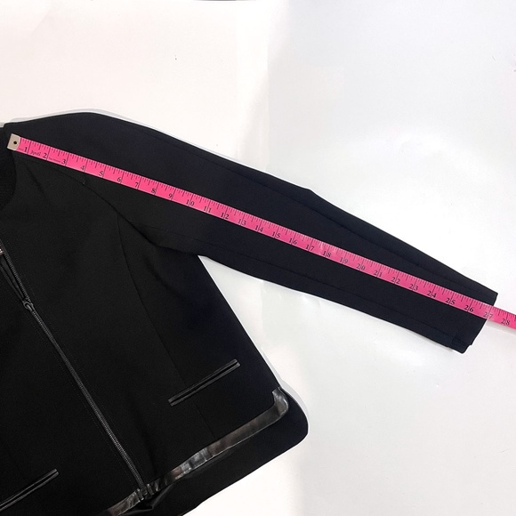 Danier Black Jersey Knit Blazer Sz S - Picture 14 of 15